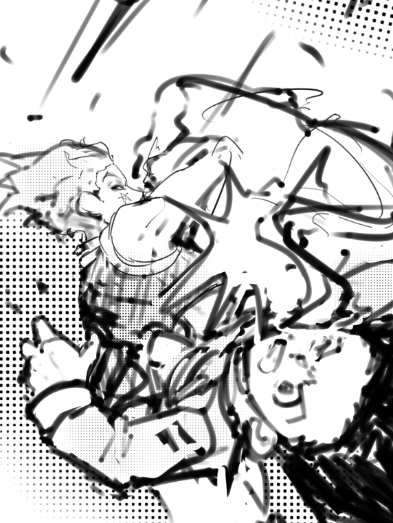 7913_Official's tweet photo. ヒソカ　落書き https://t.co/AUNX44IFcy