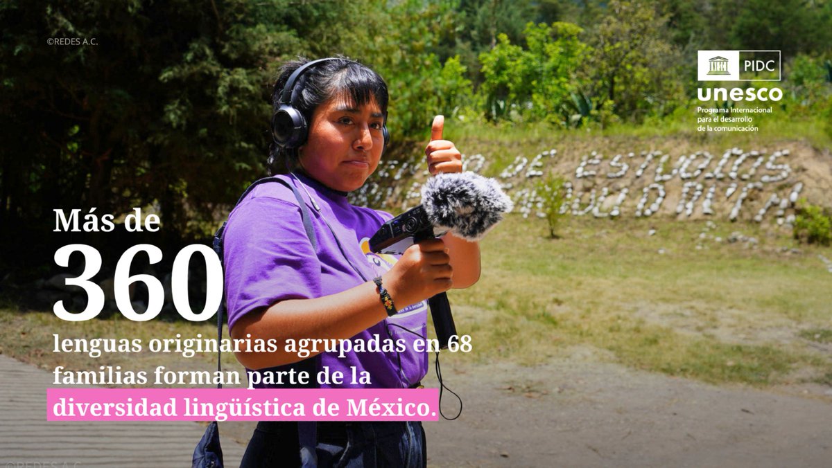 UNESCOMexico's tweet photo. 🇲🇽México cuenta con más de 360 lenguas originarias pero menos del 1% de las concesiones en el país son medios indígenas o afrodescendientes.  

✨En el Día de los #PueblosIndígenas, conoce como se siguen fortaleciendo las radios indígenas y afromexicanas: https://t.co/uwolK2qeYY https://t.co/BjYaxPASY4