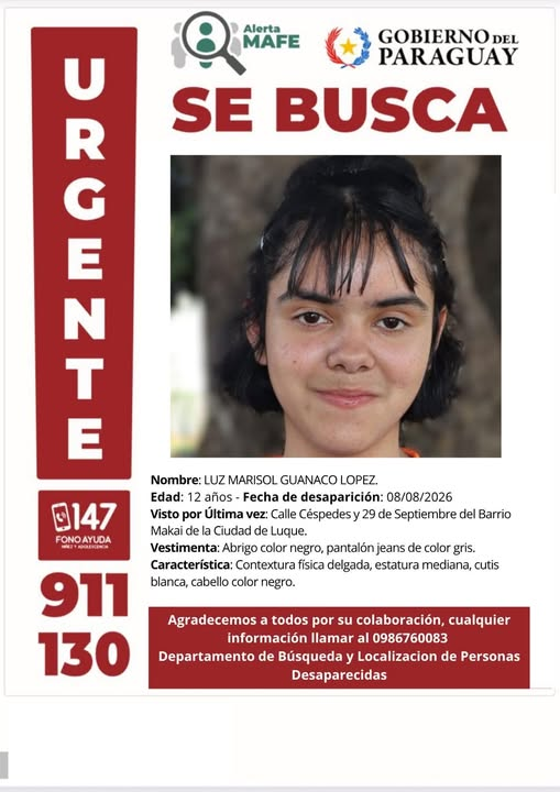 delpynews's tweet photo. ▶️ALERTA MAFE: COMPARTÍ PARA QUE APAREZCAN PRONTO | ​​​​​​🙏

⚠️La Policía pide ayuda a la ciudadanía para localizar a estas menores de edad desaparecidas.

Ante cualquier información, favor contactar al 911, al 130, al 147 o al 0986 760 083.​​📲 https://t.co/dKW05drNMd