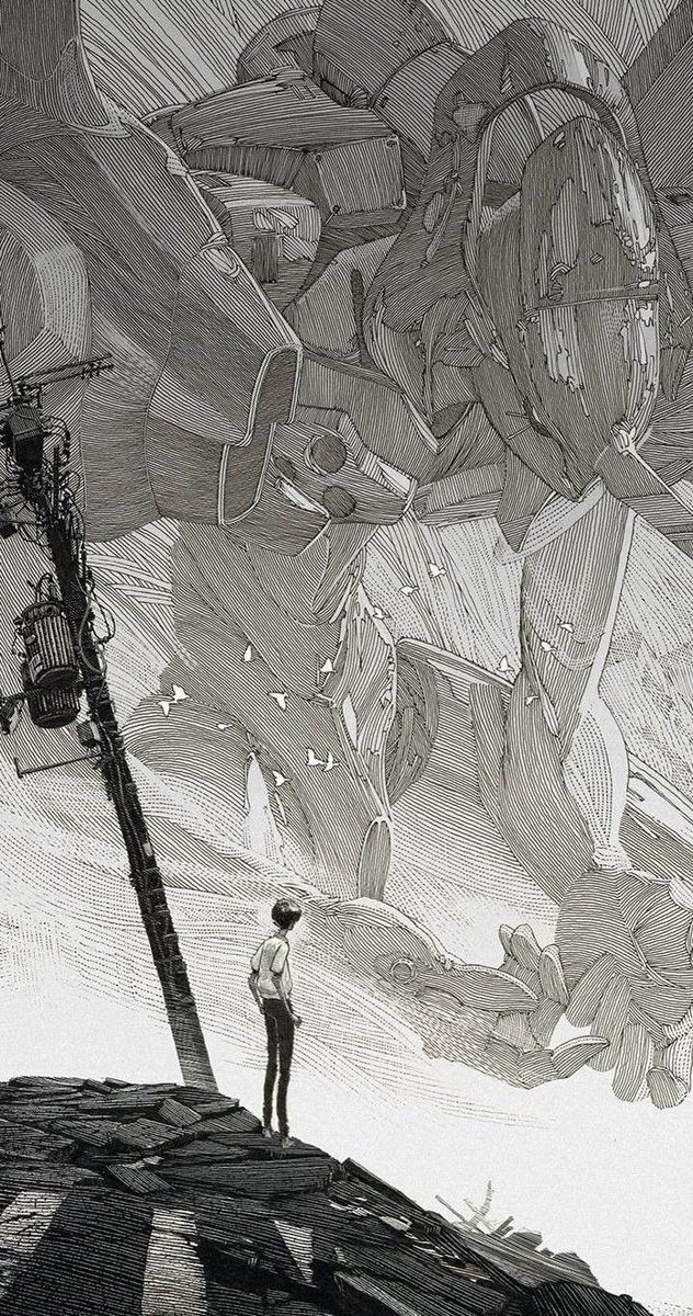 EvangelionShots's tweet photo. Evangelion Art by Evan Cagle https://t.co/8XT2zTADkK