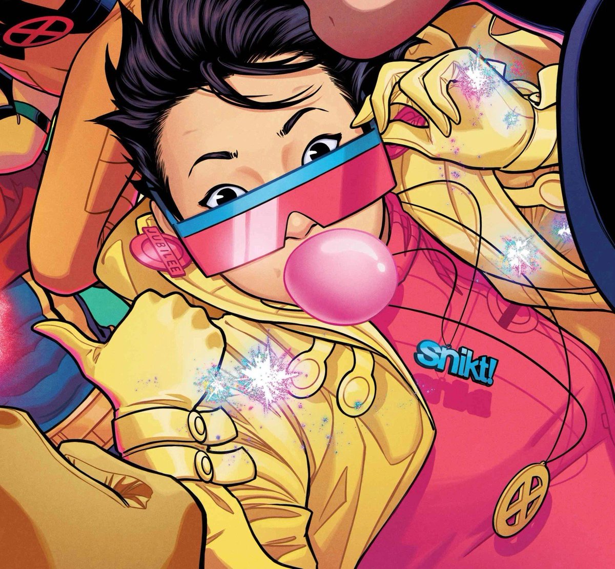 ChutneyXCVII's tweet photo. Kitty Pryde fans being weird and crying about Jubilee again, apparently big Jubes is sidelining the white woman who has been getting content for years https://t.co/G1rT44k3z0