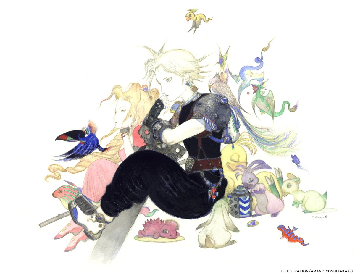 PlayStationPark's tweet photo. Yoshitaka Amano Artwork
'Final Fantasy VII'
PlayStation https://t.co/Hy04BERjdg