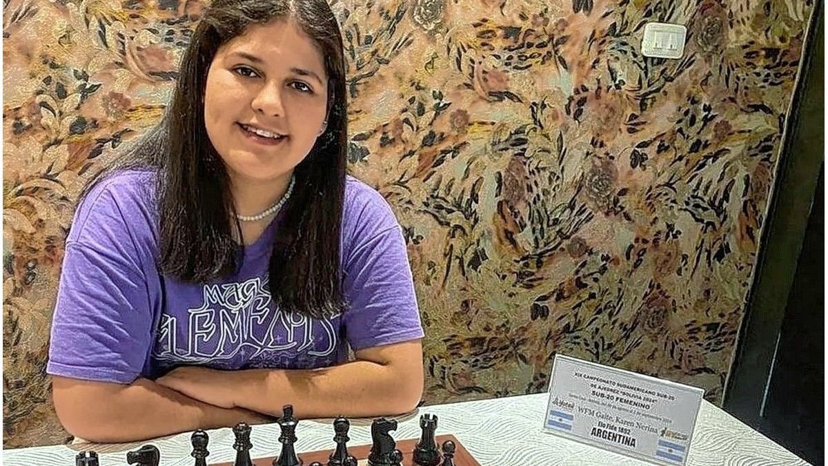 hernansartori's tweet photo. Argentina tiene una nueva maestra internacional femenina de #ajedrez.
Karen Nerina Gaite, campeona panamericana femenina Sub 20 en San Pedro Sula, Honduras.
Ganó invicta con 7,5 puntos en 9 rondas y obtuvo su nuevo título. https://t.co/0TVyykDlVJ