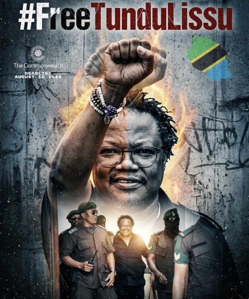 MayonLaizer's tweet photo. Kesho ndio siku! 🗣️ Wanaweza kufunga miili lakini hawawezi kufunga ukweli na matumaini ya mamilioni. Vita hii ya haki tayari imeshinda moyoni mwa kila mtanzania. Tunataka Lissu awe huru BILA MASHARTI! ✊🏿🔥 #FreeTunduLissu #FreeTunduLissuNow #KatibaMpya https://t.co/JSyTGsudLw