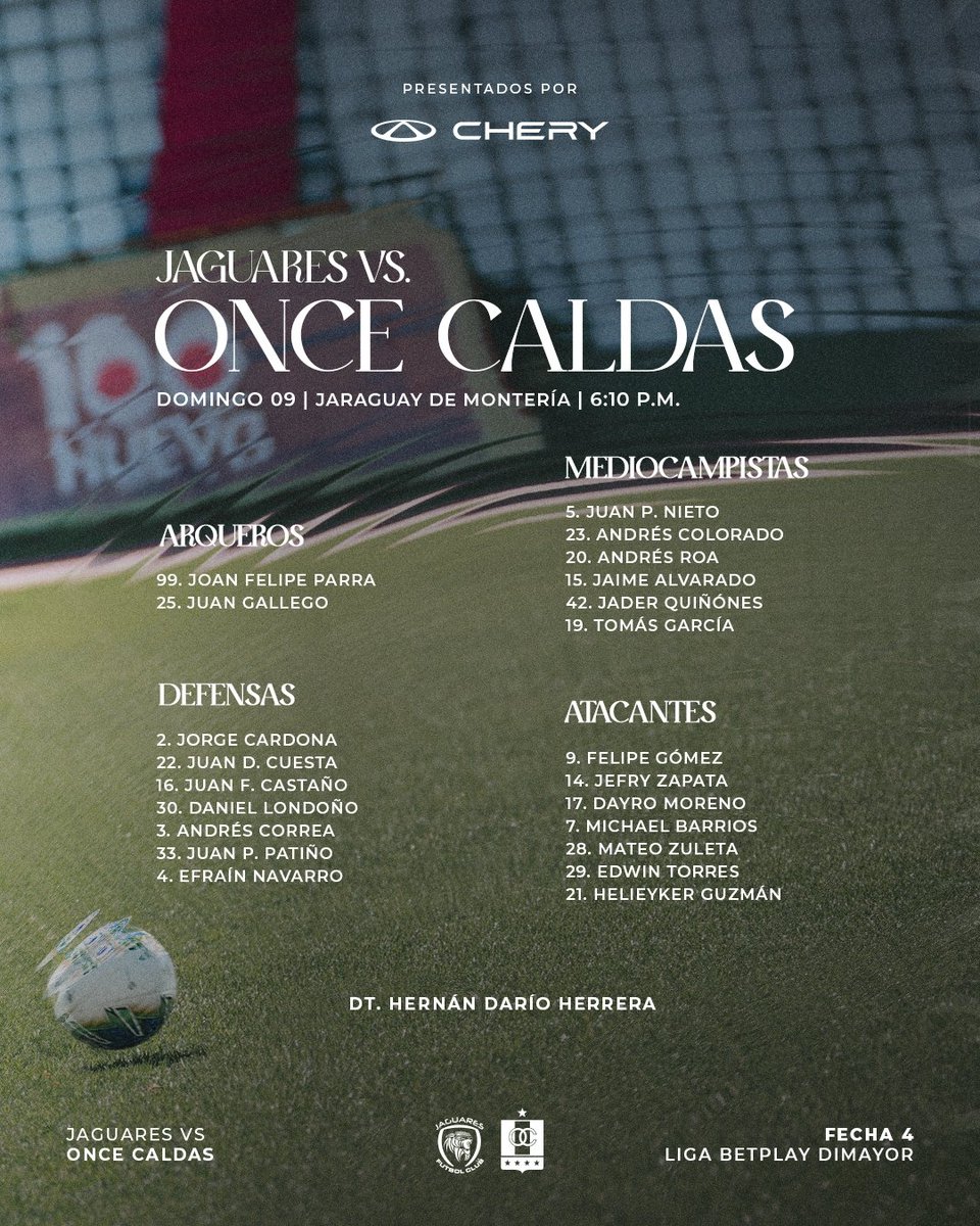 oncecaldas's tweet photo. ¡CONVOCADOS!🗒️🇮🇹
#SomosOnce https://t.co/61uorSG1Md