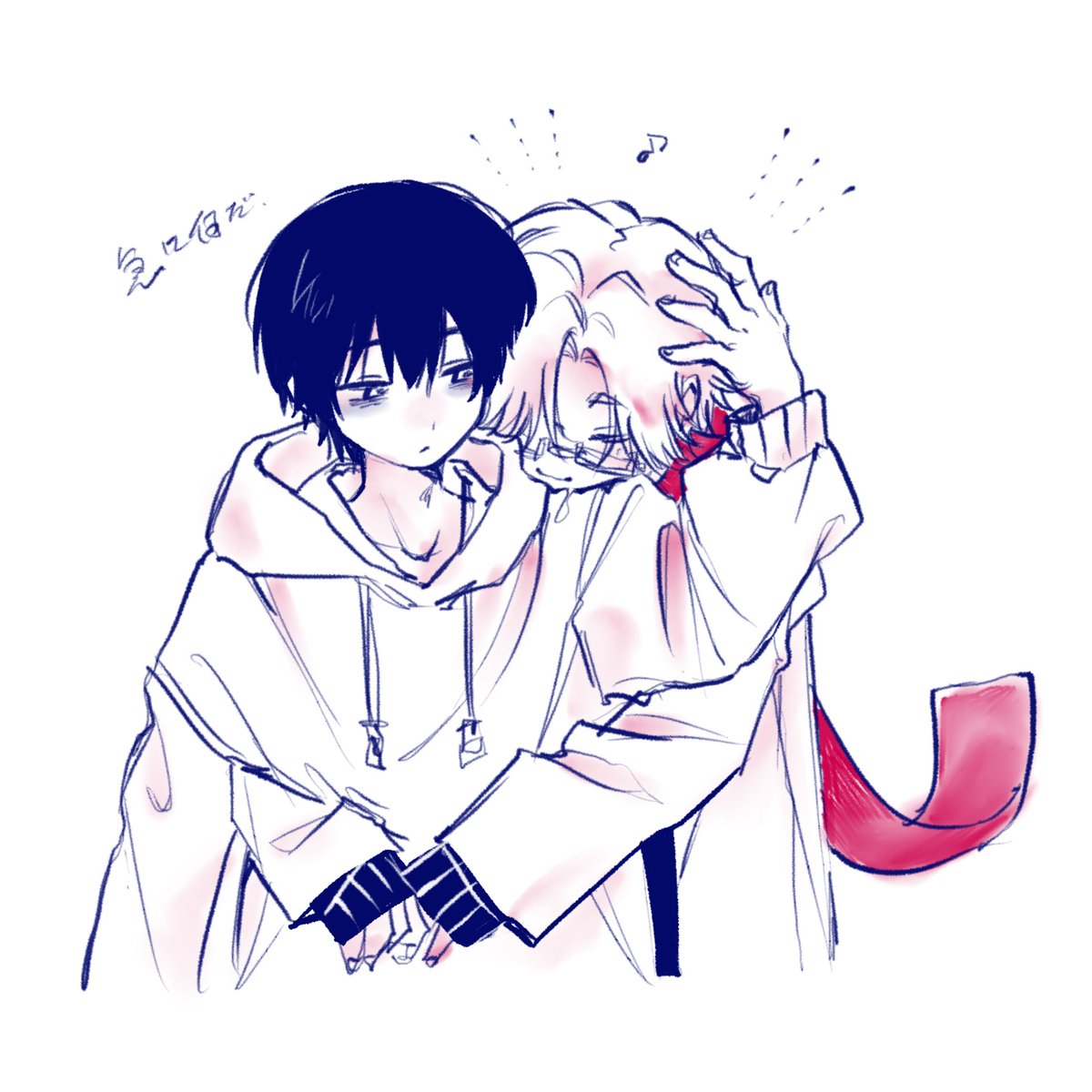 Yonashiki_INYN's tweet photo. ぎゅ…… https://t.co/ysYa5X3ScS