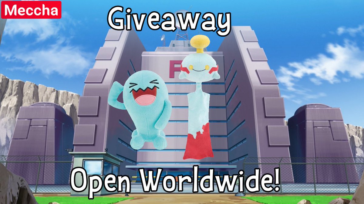 OoCPokemon's tweet photo. ✨ We're teaming up with Meccha Japan with an amazing giveaway! ✨

One lucky winner will take home this Chimecho and Wobbuffet plushie set!

To enter the giveaway:
✨ Follow @OoCPokemon and @mecchaJP!
✨ Like, retweet this post and tag a friend in the comments!
✨ Leave a comment on which Team Rocket moments is your favorite (optional)!

Open worldwide! Giveaway ends on August 16, 11:59 PM, GMT +8!