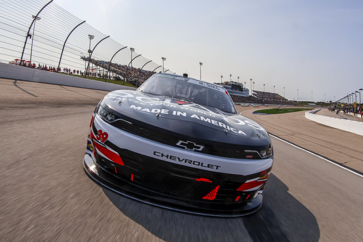 RyanSiegRacing's tweet photo. It was awesome getting the pole and winning stage one yesterday at Iowa. It felt really good to run up front. We were in position on the final restart to have a shot at the win but unfortunately got wrecked. It's frustrating but we will move forward to Daytona in a few weeks. https://t.co/wYAMRj3Zjs