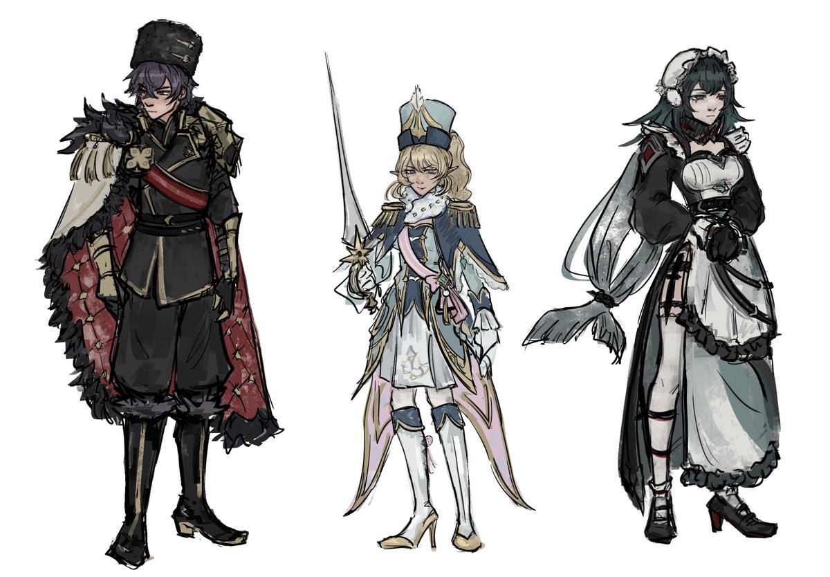 phinlad_'s tweet photo. Few redesigns for fun #snezhnaya https://t.co/N876WfQP5D