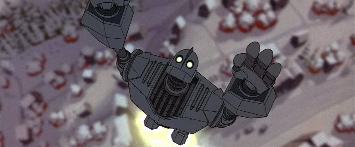 MusesOfMedia's tweet photo. It is Day 9 of #AnimationAppreciationMonth and we are shining a spotlight on the beloved movie ‘The Iron Giant.’ https://t.co/IzbST4FrnC