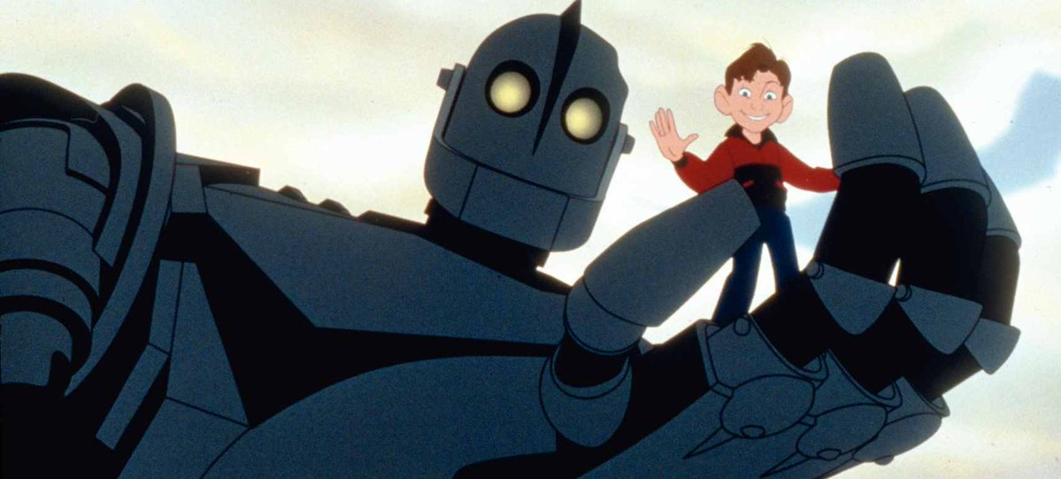 MusesOfMedia's tweet photo. It is Day 9 of #AnimationAppreciationMonth and we are shining a spotlight on the beloved movie ‘The Iron Giant.’ https://t.co/IzbST4FrnC