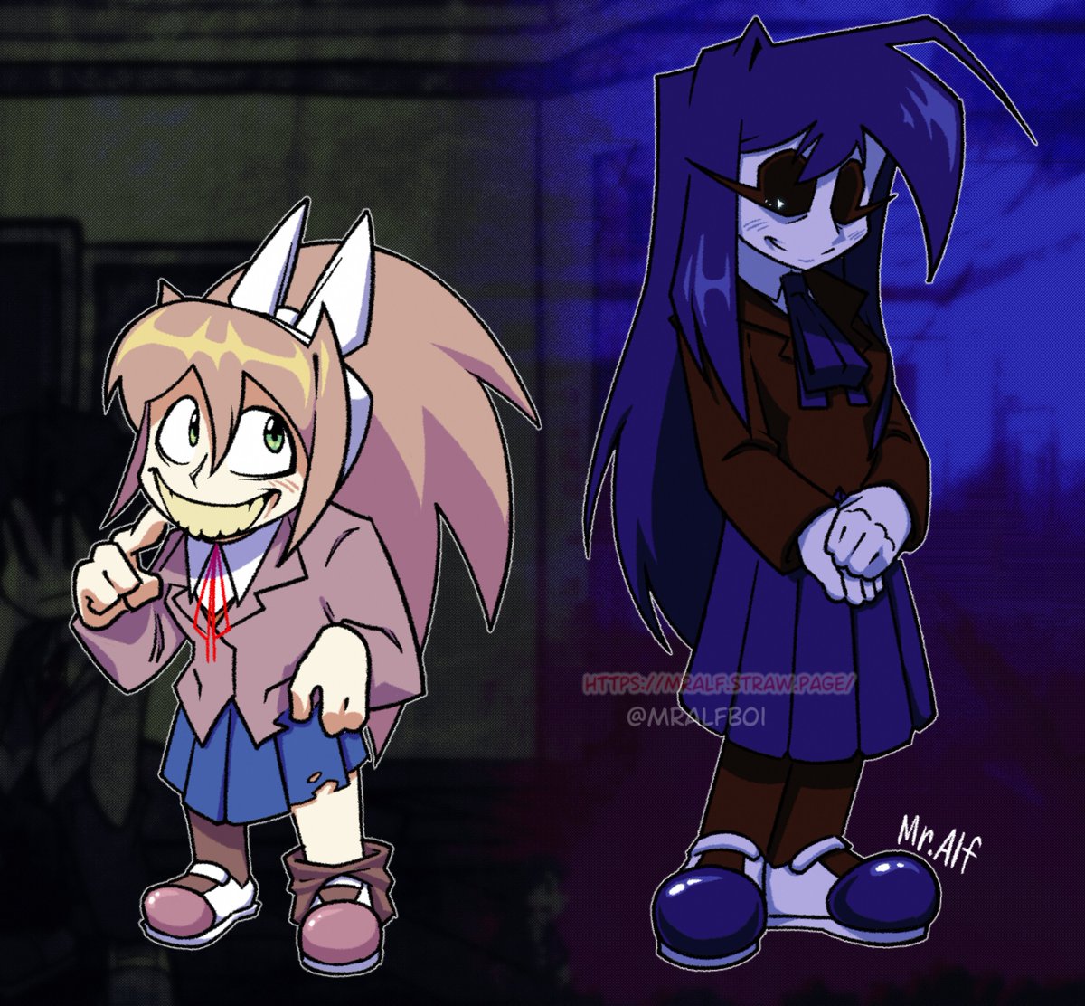 Mralfboi's tweet photo. Doki's finest
#monikaEXE #violetscarecrow https://t.co/L81mPv90cx