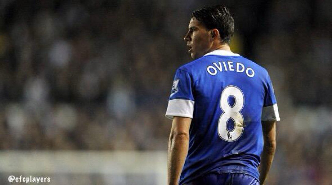 efcplayers's tweet photo. 14 years on from signing for the toffees @Bryan_Oviedo announces his retirement. All the best Bryan! #OviedoBaby https://t.co/E8enJauuY1