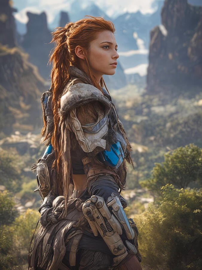 TrickyWoo_art's tweet photo. Aloy
#Cyberpunk #Scifiart #Fantasyart #Digitalart #Aloy #Hzd #Redhead #Beautiful https://t.co/cXQOFi0caq