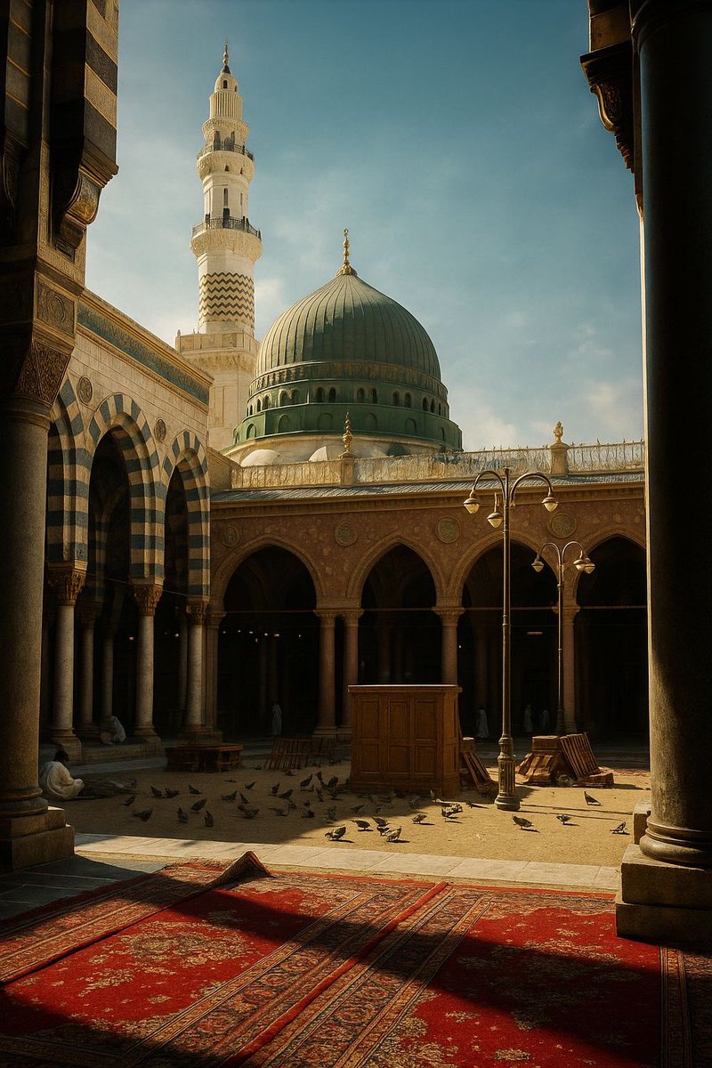 This_Ewan's tweet photo. الحرم النبوي قديما !! 🤍🤍 https://t.co/041E7RFgt3