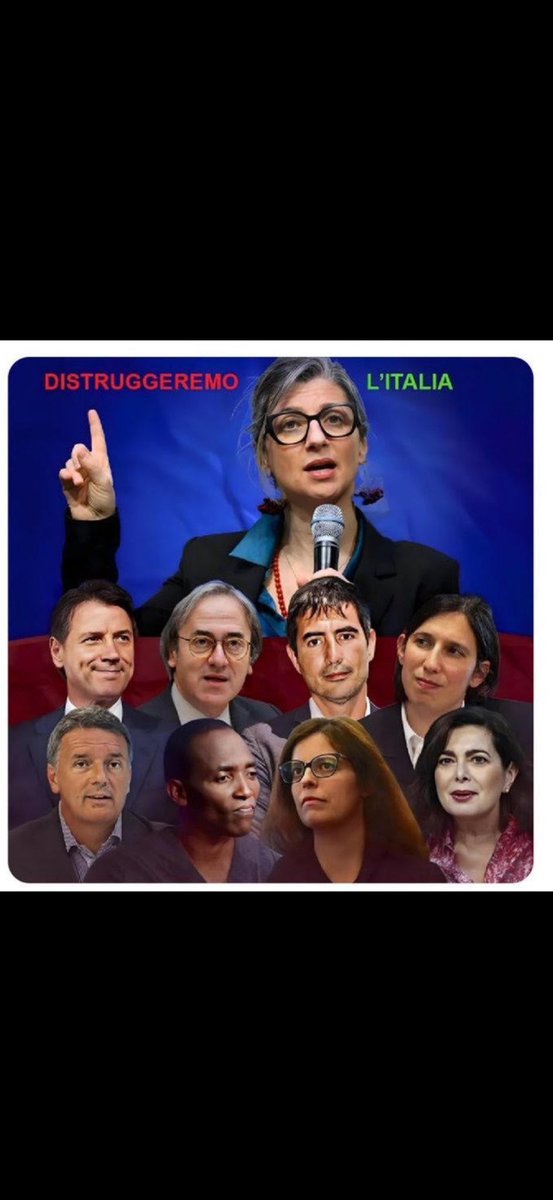 CarratoreD63569's tweet photo. @itsmeback_ Concordo pienamente tutto anche le virgole. Il popolo di sx rappresentato da @ellyesse @GiuseppeConteIT @NFratoianni @AngeloBonelli1 @rosy_bindi è cattivo invidioso queste sono le principali caratteristiche. Poi analfabeti funzionali a raffica https://t.co/o65uvBg5Tr