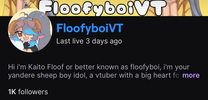 floofyboy98's tweet photo. Forgot to say omg thank you all for 1k followers idk where all of you came from but thank you all for joining the Snack squad and idol Flock. I’m so grateful to all of you. Thank you for your support
Kashikoma
#vtuber #envtuber #sheepvtuber #irishvtuber https://t.co/QjIcNNM1BB