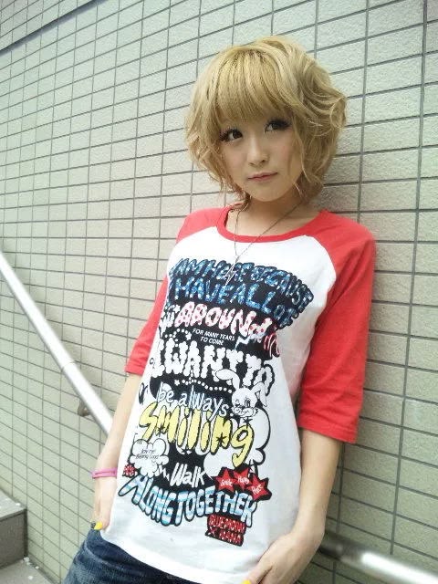 strawiberi's tweet photo. Gyaru hair styles for short hair https://t.co/Fg2AgBPoww