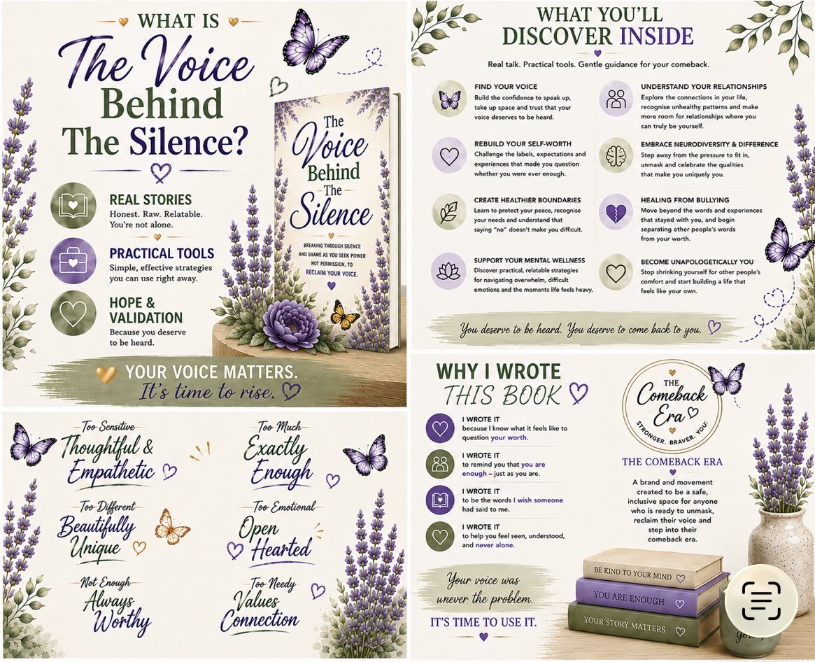 TheComebackEraX's tweet photo. Your very own empowerment coach and cheerleader wrapped up in a book ❤️

Available here on Amazon https://t.co/JOxf0i5vDM https://t.co/tJmi910SLO
