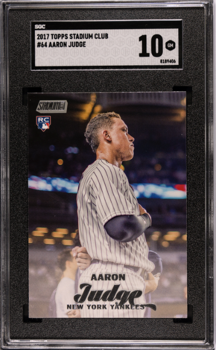 DasSwank's tweet photo. We need Judge healthy again. The game is better with him in it. Here are two of my favorite Judge RC's I own. Let's see yours. Need me some positive Judge vibes today. #ALLRISE https://t.co/Cfvk8ML6Nv