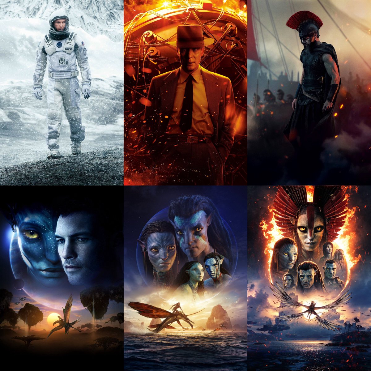 moviehubnow's tweet photo. Christopher Nolan and James Cameron are the two directors with the most films inside the Top 10 biggest IMAX movies globally. (3 films each) https://t.co/z0dRIrvZMf