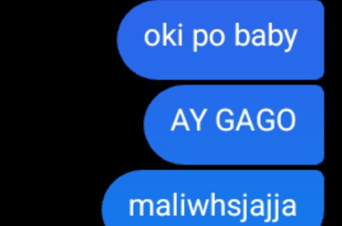 eomelatte's tweet photo. kakatawag ko sainyo ng baby, natawag ko narin na baby ung guy friend ko, taena 😭😭 https://t.co/fZK15P5BZC