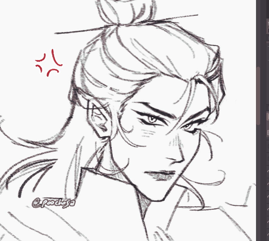 poochosa_side's tweet photo. me and my eternal struggle with her hair</3
lil wip to encourage myself to actually finish at least one of my endless sketches https://t.co/hlLu2qXrKm
