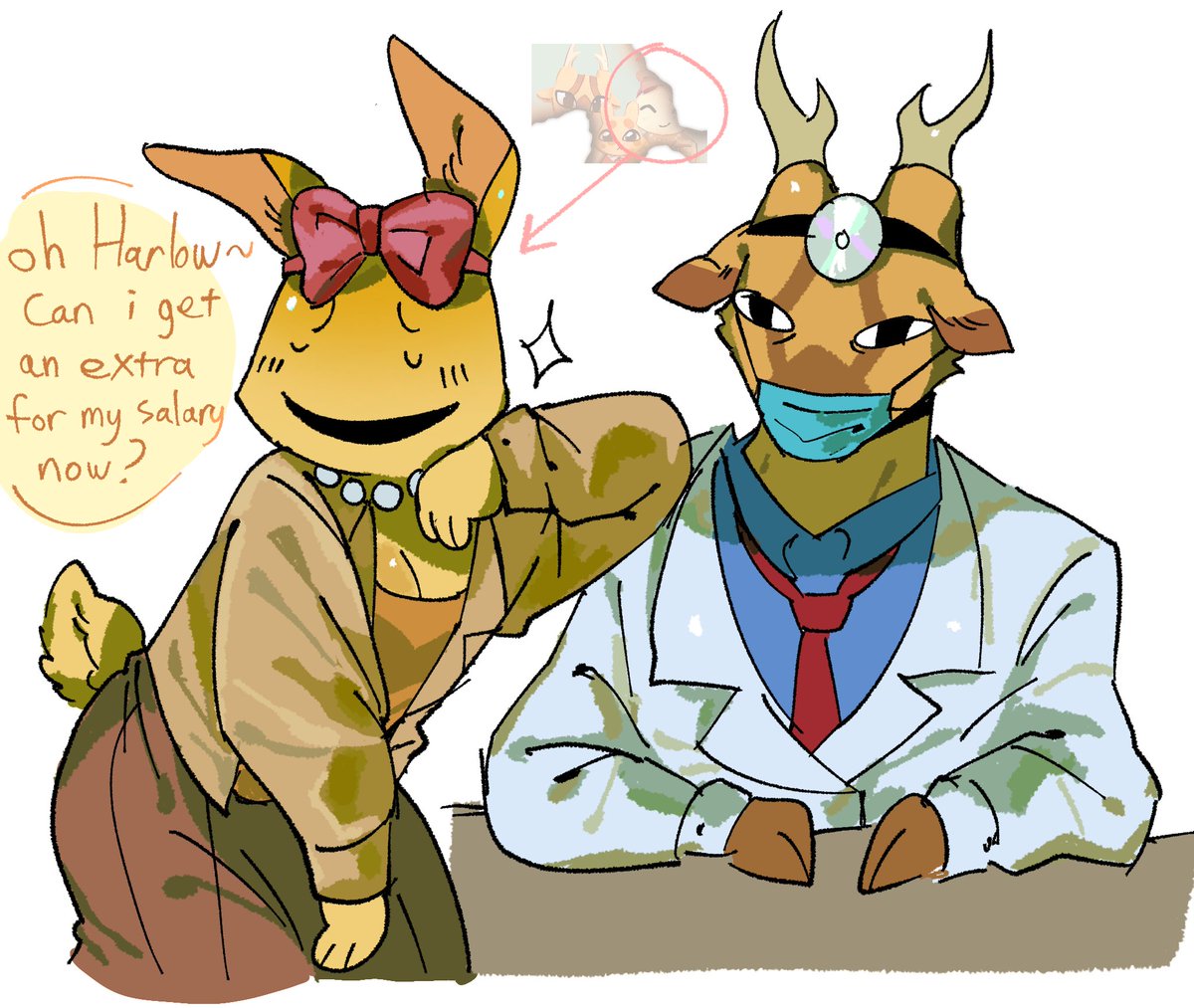 LuzmonadeYaouri's tweet photo. Imagine ur fuckass employees cosplay as ur dead wife just for extra money

#Harltern #healthybunny #animalhospital https://t.co/RE8p0oq2g6