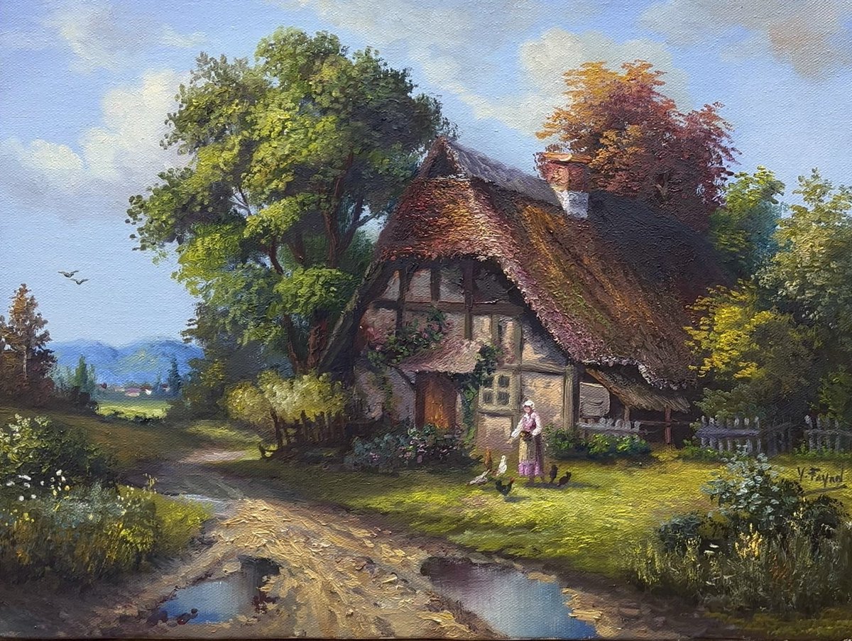 YasserFayad4's tweet photo. How to Paint a Masterpiece Landscape Oil Painting Just By  4 COLORS 154 By Yasser Fayad #OilPainting #YasserFayad #ArtChallenge #Landscape https://t.co/TiOUwOGVAm