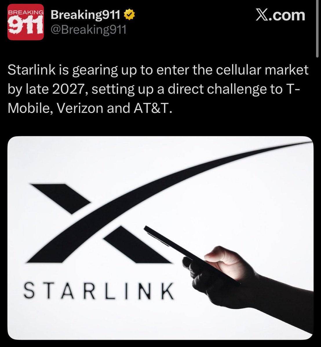 onu_slim's tweet photo. I said it last year, that warning wasn’t hype but it was a preview of what’s already starting.

Big African telcos are now partnering with Starlink. Airtel signed a deal with SpaceX in December 2025 to bring Starlink Direct-to-Cell across all 14 of its markets, including Nigeria. Starting in 2026, regular phones will connect straight to satellites for texts, mobile money, and some apps with  no dish needed, no extra towers in the bush. Airtel is the first African operator to do this. MTN Zambia already ran Africa’s first live tests of the same tech earlier in 2026, successfully sending data and MoMo payments through space. Commercial rollout is next.

This cuts the need for expensive diesel generators, constant tower maintenance, and crews in remote areas. Telcos already spend huge amounts every month on fuel because the old system is too costly. Starlink’s regular broadband is already Nigeria’s second-biggest ISP (nearly 92,000 users by late 2025 and growing). Direct-to-cell is the next step. It won’t wipe out every tower overnight, but the hardest, least profitable rural sites become less essential.

Jobs tied to maintaining old ground equipment will quietly shrink as satellites and automation take over more of the work. The diesel-and-tower model that ran for decades is under pressure.
MTN’s 25-year mark looks more like a turning point than a victory lap. Years of high profits from spectrum and towers, while leaving big coverage gaps, opened the door. An outsider with satellites walked through it. Nothing lasts forever.

The old pure-telecom model in Nigeria isn’t collapsing in one big crash. It’s slowly hollowing out with margins tighter, old jobs fading, satellites filling the gaps local operators left open. I saw it coming. The deals and subscriber numbers confirm it. Adapt (cloud, satellite skills, digital services) or get left behind.