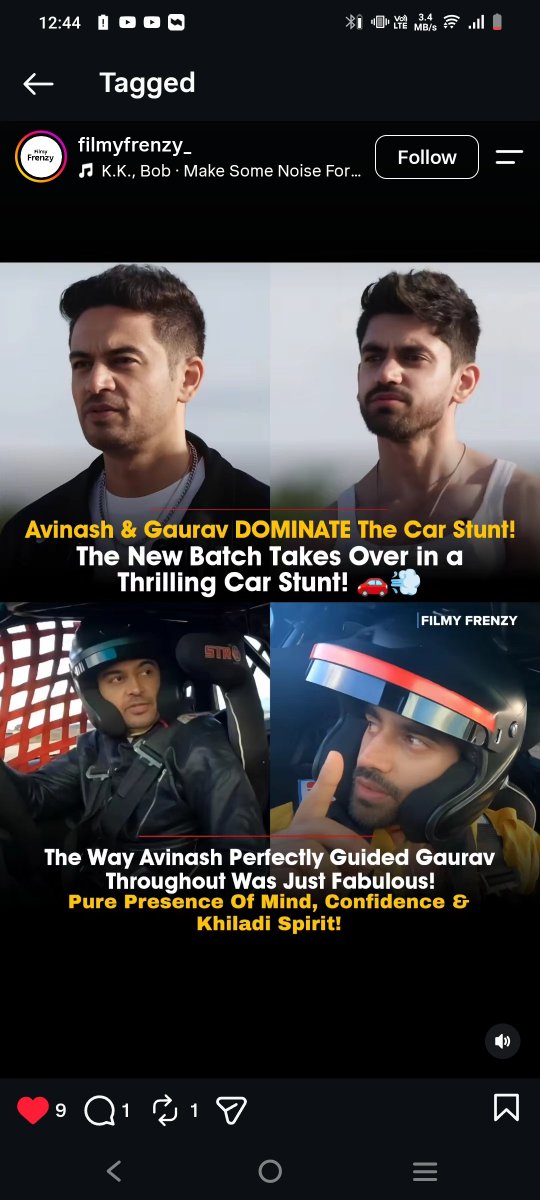 avu723049's tweet photo. The way Avi dominate the stunts is commendable 👏🎉 that's the sprit avi we know you are the ace player proud of you you one handley owned the task #kkk15 #khatronkekhiladi15 #avinashmishra https://t.co/SKeXbTtWPK