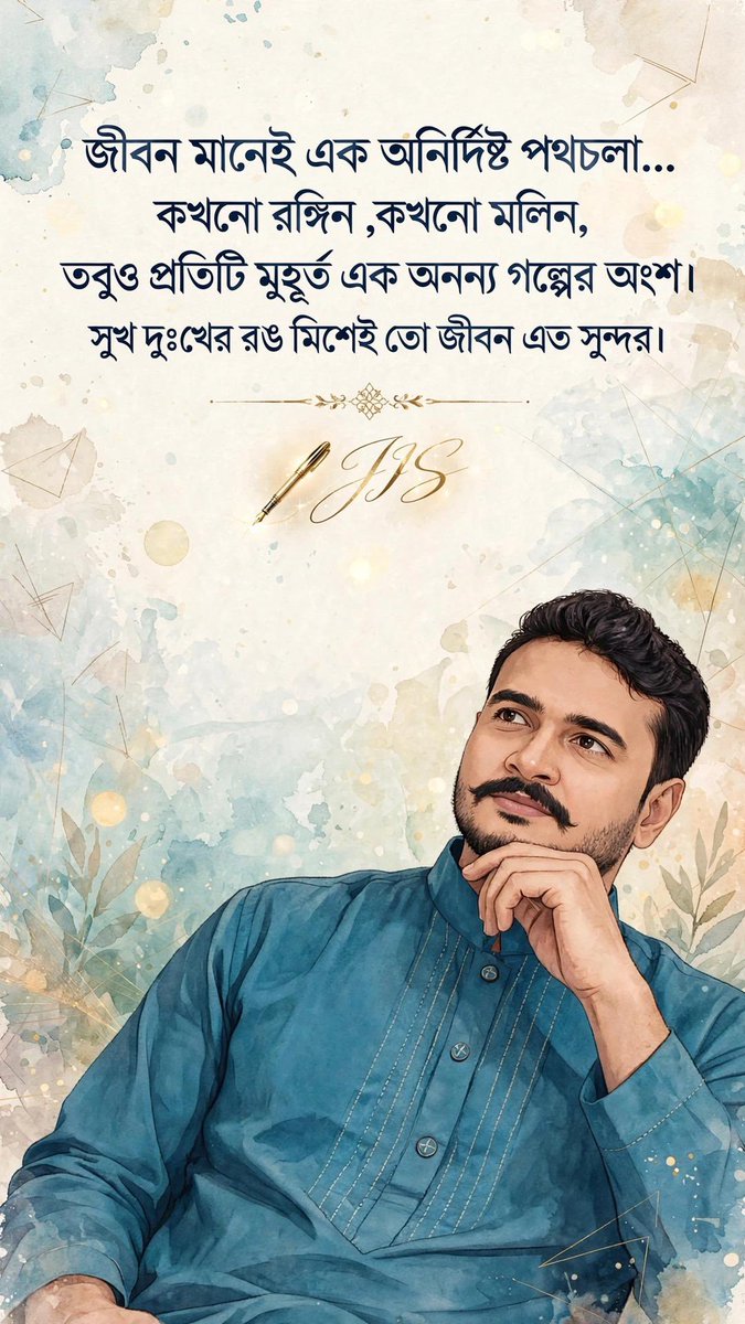 JoyIslamChowdh1's tweet photo. জীবন মানেই এক অনির্দিষ্ট পথচলা... ✨ #mayaboti94 #JIS #banglaquotes https://t.co/VAsLlzVjnn