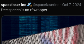 spacelaserinc's tweet photo. do you see it yet anon?

intelligence, network information theory, and autonomy. there are two paths. https://t.co/ceCcLlFL2c