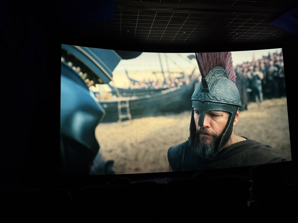 heychamp_'s tweet photo. it’s 3 am, just got back from watching the odyssey 

can’t say it’s the best movie i’ve ever watched

but i can say this was by far my greatest cinema and imax experience 

absolutely loved it! https://t.co/UUxtKdub9I