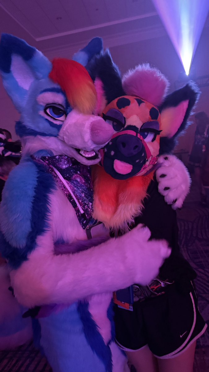 CobaltTheHusky's tweet photo. I had a great time at #Furrydelphia with my friends and @plasmarose15 !

It was my first con what my non-fur friends came with and it could not have been a more notable time and they had a blast checking out the Dealers, the Dance, and just soaking up the atmosphere. <3 https://t.co/6Sf5pGZAOB