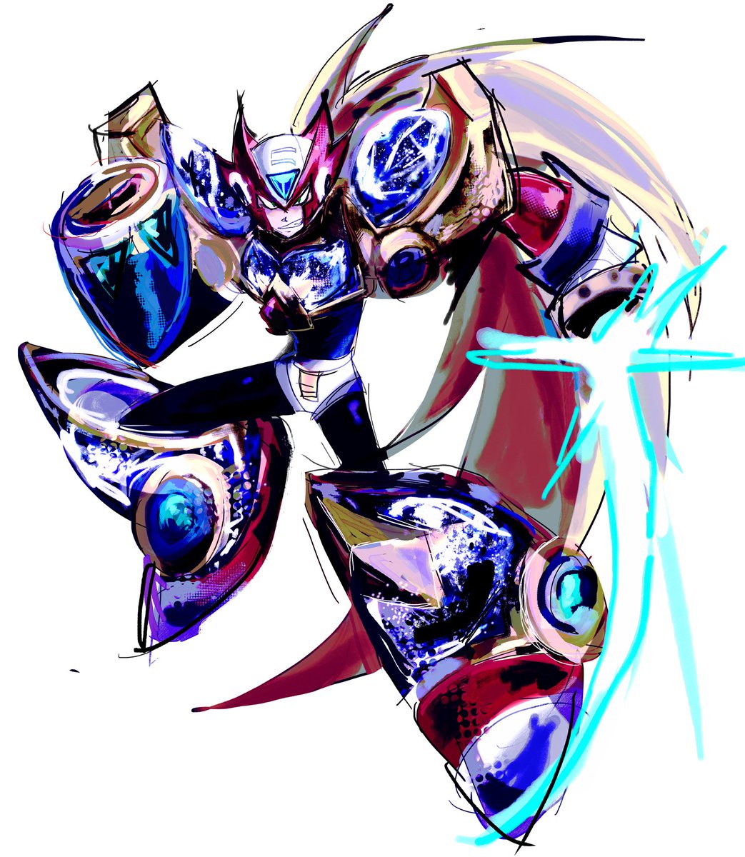 amongusfartvore's tweet photo. i think about this one rockman mega mission zero armor a lot sometimes https://t.co/1eGtA250lE