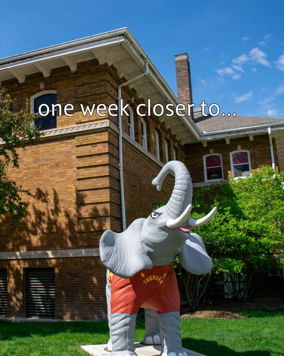 SimpsonCollege's tweet photo. One week closer… but who’s counting? 🫣 https://t.co/yczH7In4oJ