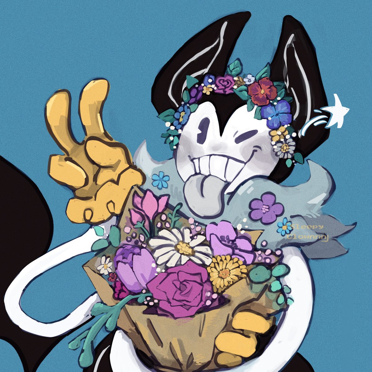 EepyClownnn's tweet photo. My Artfight Attacks. 1. AF: ImaginationBluR 2. @jollllybee 3. @ActuallyRea 4. @katsueion #artfight2026ㅤ #artfightteamtragedy #digitalart https://t.co/d6SUInkCPi