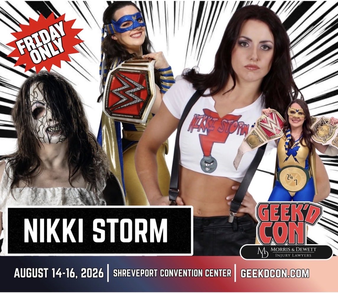 nikkistorm08's tweet photo. Let’s go 🔥 Summer of Storm ⛈️ 

Next week 🌌⚡️ https://t.co/dzDtGYejNR