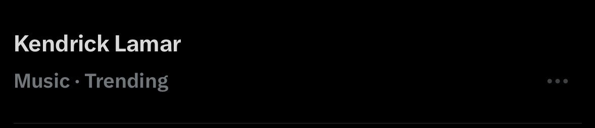 LOVEBACKUPFR24's tweet photo. Kendrick Lamar is Trending 🔥 https://t.co/smyVTrbQYO