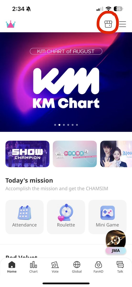 baeppura's tweet photo. here’s another way to get votes!

select store icon → “want it fast?" → web browser tab → “interact with a short ad to claim rewards”

the ads are short (≈10–30 secs) &amp; gives u  abt 10 votes ea, which is more than reg ads/games!

#RedVelvet #레드벨벳
#SurfinBoy #VelvetSummer https://t.co/7E5jooBgur