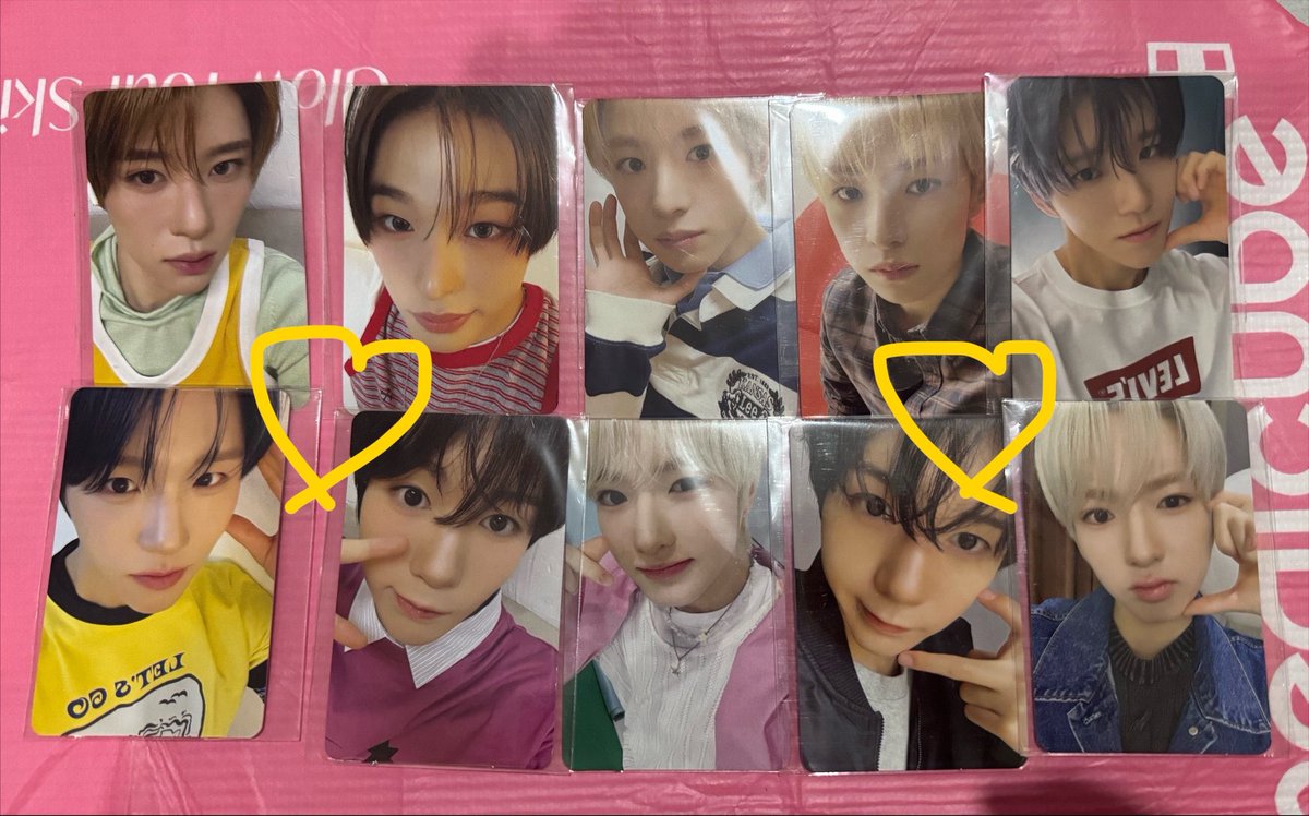 LovePinkMotion's tweet photo. อัลบั้ม ode to love jewel ไม่แกะซีล พร้อมส่ง

การ์ด shopee fansign / vip / cookie 
🤍ชิอน ยูชิ ริคุ ซาคุยะ 60 บาท 
🤍แจฮี เรียว 40 บาท
ค่าส่ง 30 บาท 

💨 อัลบั้มไม่แกะเลือกปกได้ + เลือกการ์ดได้ 
140 บาท รวมส่ง 
💨 อัลบั้มไม่แกะสุ่มปก ได้ 2 บั้ม 150 บาท รวมส่ง
#ตลาดนัดnctwish https://t.co/KjqKn1LLrB