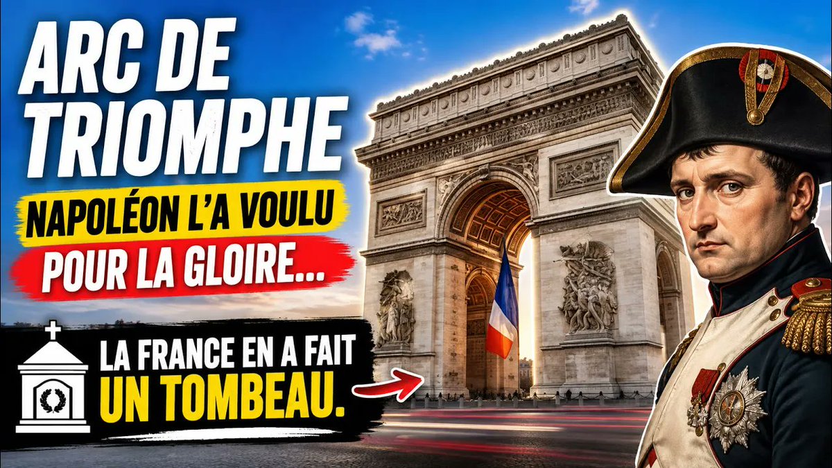 ChrisKamoAfrica's tweet photo. 1840: Le Jour Où Napoléon Est Passé Sous l'Arc de Triomphe... Mort https://t.co/8o0Fbf396V via @YouTube #France #Napoleon #arcdetriomphe https://t.co/GvNdCyUES7
