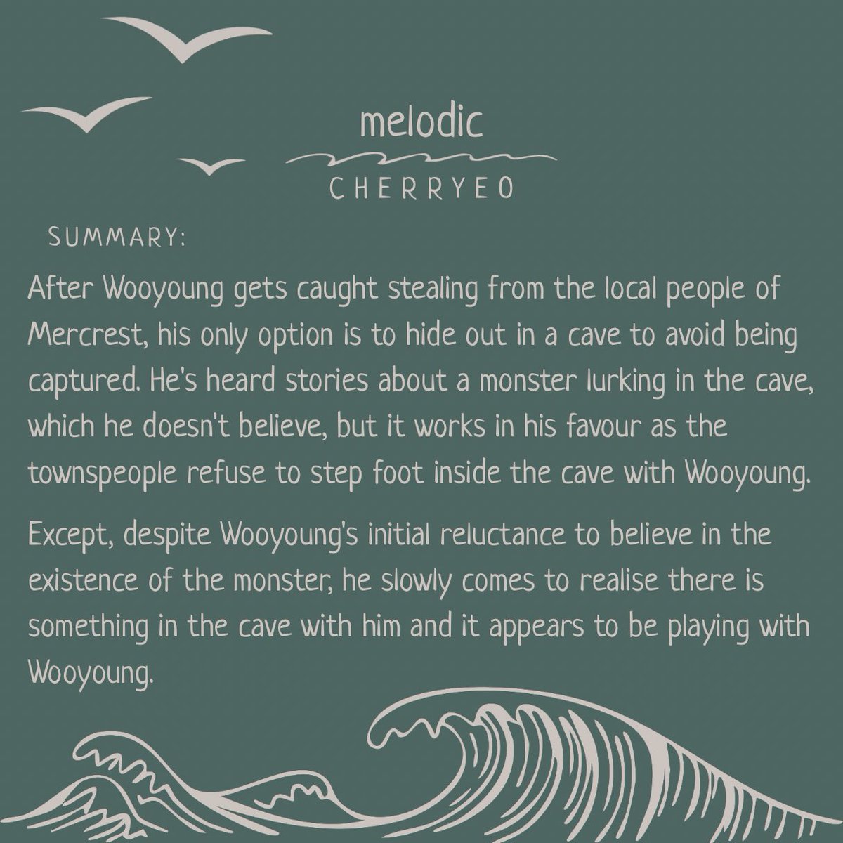 WxxgiFest's tweet photo. 🌊 melodic

🌊 rated explicit
🌊 sirens, horror, hand jobs ambiguous/open ending, mild dubious consent

🌊 author: @_cherryeo 

🔗 https://t.co/y6vL7a8X3E https://t.co/VkwyMAtPnw