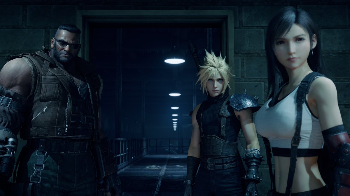 BimmysBurner's tweet photo. Tifa looks so good in dim/blue light. Honestly, they all do!

#FFVIIRemake https://t.co/dbdm9qPtlN