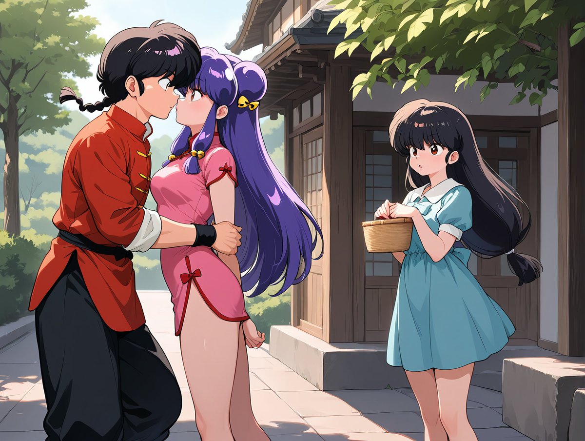 PRCbubu's tweet photo. #anime #ai #aiイラスト #aiart #commissions #kiss #キス #修羅場 #openforcommission #コミッション #かわいい #girl #animeart #aianimeart #animeart
#Ranma1_2 #Ranma12 #RanmaSaotome #AkaneTendou #Shampoo #Ranma #Akane #早乙女乱馬 #天道あかね #シャンプー #美少女
SFW Illustration https://t.co/PK9qw3uQOS