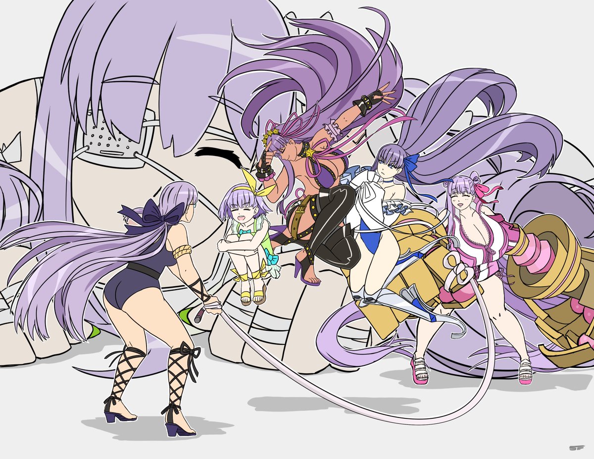 Shirofujo's tweet photo. Hello!! 
Wanted to start off with a trend I saw started by Sallu_chan02
Sakura 6 jump rope!
#passionlip #fgo https://t.co/jLOKGS6YRL