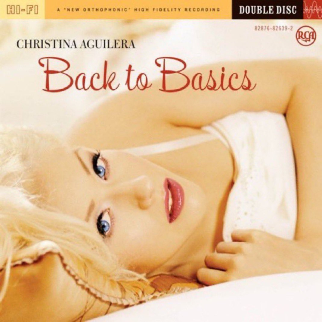 sergioopina_'s tweet photo. El 9 de agosto del 2006, Christina Aguilera cristalizó sus afanes de reinvención a través de reminiscencias de jazz y soul. 

Hoy cumple 20 años ‘Back to Basics’, su quinto álbum de estudio, el cual solidificó su reputación mediante una óptica de pop de corte retro. https://t.co/zYWbJhHyMn