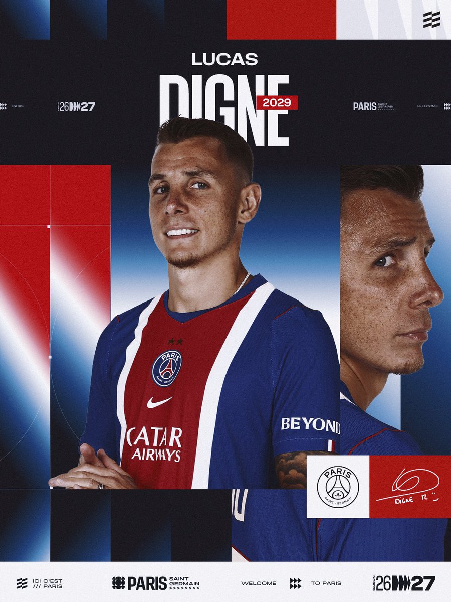 PSG_inside's tweet photo. Bienvenue à Paris ! ❤️💙 https://t.co/z1uR2sSkmS