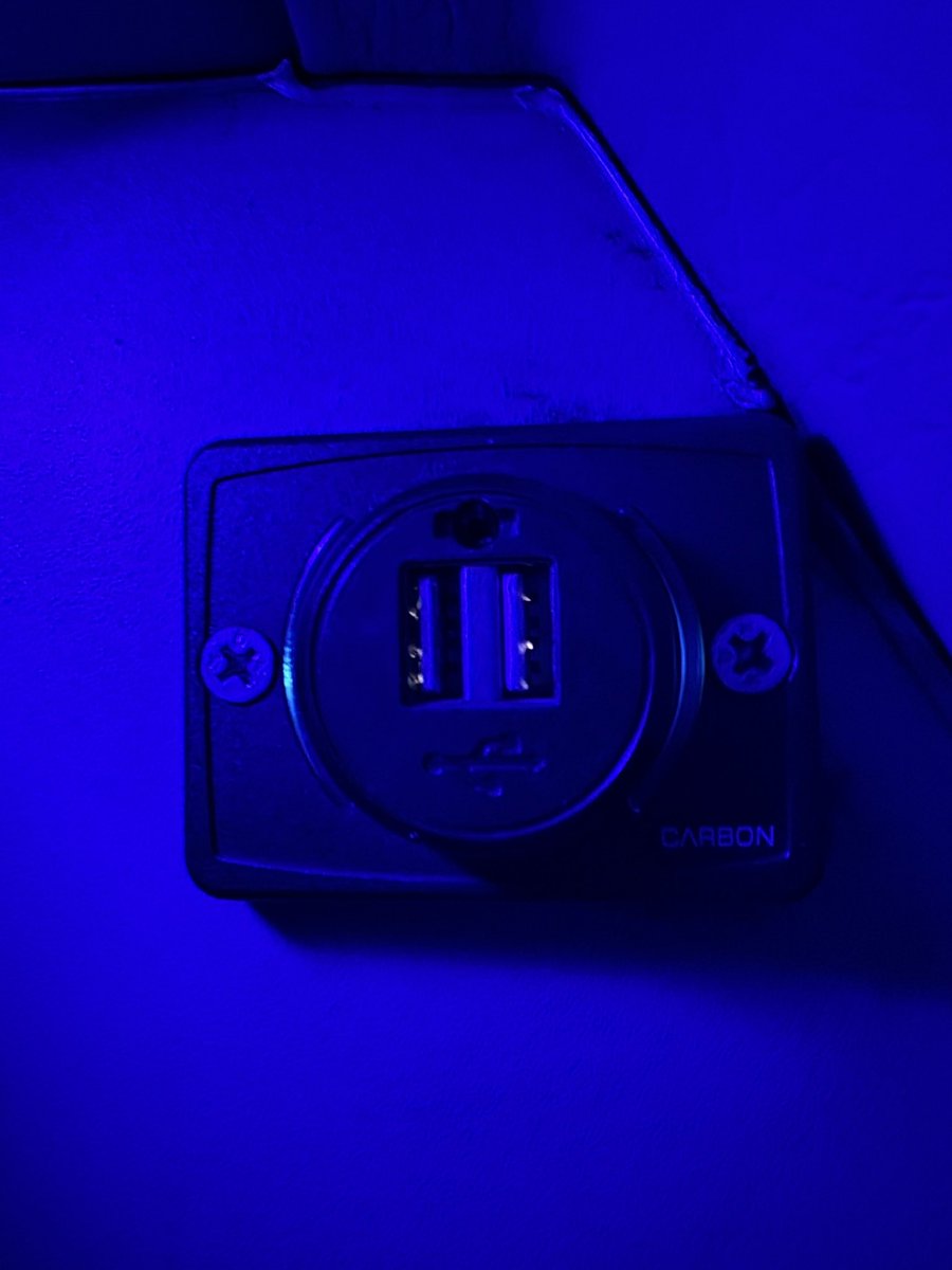 varunmar's tweet photo. @nuegoindia Still buses aren’t upgraded with C- type ports? This is the port I got. How am I supposed to connect my  C to C charger? Many use iPhones and the bus is still a decade behind. And I didn’t receive any messages with the contact num too. Had a hard time #nuego https://t.co/AFaFvVMeoX